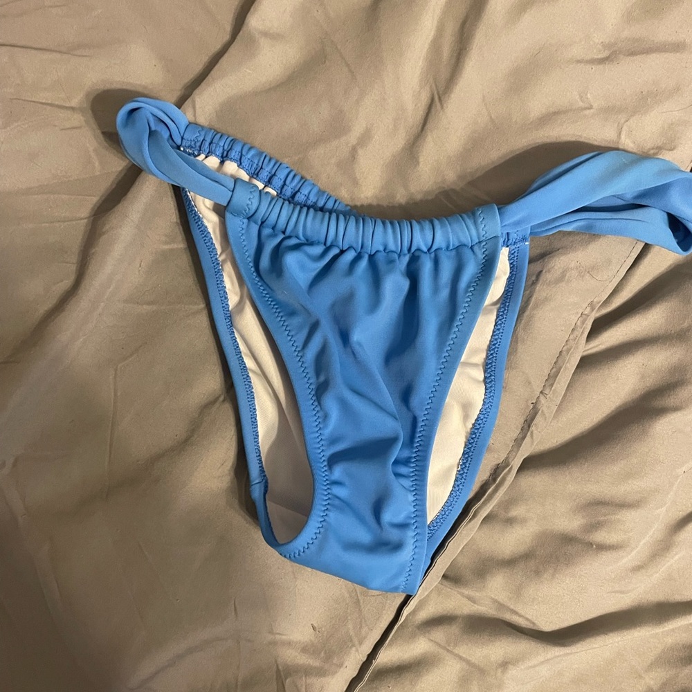 Blue Victoria’s Secret bikini bottom